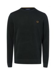 Fred Perry sweter z dzianiny Mężczyźni Bawełna zielony, XXL. Zielone swetry męskie Fred Perry, m, bez wzorów, z bawełny, sportowe, bez kołnierzyka, bez ramiączek. Za 649.95 zł.