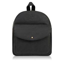 Plecak damski czarny Paolo Peruzzi T-18-BL. Czarne plecaki damskie Paolo Peruzzi, bez wzorów, z jeansu, vintage. Za 209.99 zł.