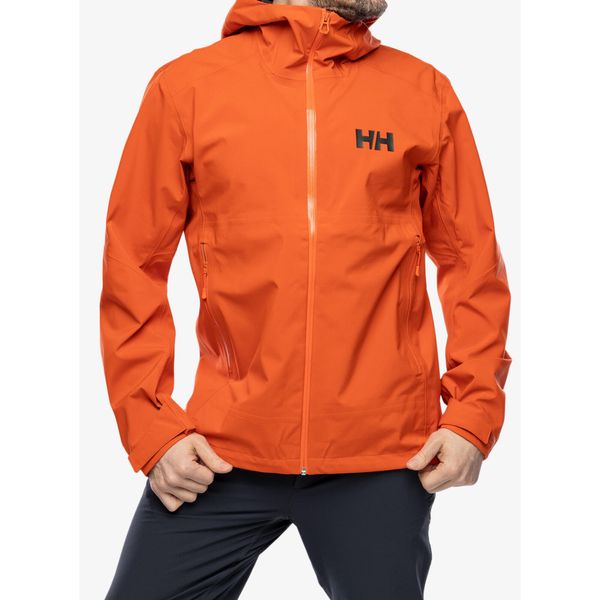 Kurtka z membraną męska Helly Hansen Verglas 3L Shell Jacket. Brązowe kurtki męskie Helly Hansen, l, bez wzorów, sportowe, bez kaptura. Za 965.99 zł.