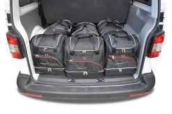 Torby Do Bagażnika Vw Caravella 2009-2015 6Szt Kjust. Czarne torby podróżne damskie KJUST, bez wzorów, z kauczuku. Za 1,857.00 zł.