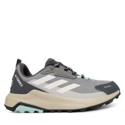 Trekkingi adidas. Szare obuwie trekkingowe damskie Adidas, bez zapięcia. Za 369.99 zł.