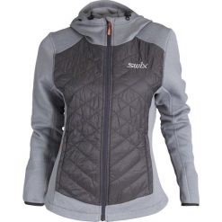 Swix bluza damska Cirrus Hybrid, szara, S. Szare bluzy damskie Swix, s, bez wzorów, z materiału, eleganckie, bez ramiączek, bez kaptura. W wyprzedaży za 529.00 zł.