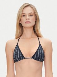 Tommy Hilfiger Góra od bikini UW0UW05314 Granatowy. Niebieskie bikini Tommy Hilfiger, bez wzorów, z syntetyku. Za 129.99 zł.