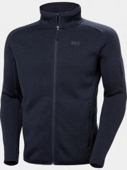 Sweter męski Helly Hansen Varde 2.0. Niebieskie swetry męskie Helly Hansen, na zimę, m, bez wzorów, z materiału, bez kołnierzyka, bez ramiączek. Za 475.15 zł.
