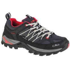 Buty trekkingowe damskie, CMP Rigel Low Wmn. Czarne obuwie trekkingowe damskie CMP, z materiału, przed kostkę, bez zapięcia. Za 349.99 zł.