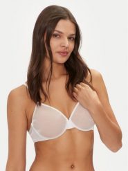 Gossard Biustonosz z fiszbiną Glossies Sheer Moulded 6271 Biały. Białe biustonosze Gossard, bez wzorów, z syntetyku. Za 159.99 zł.