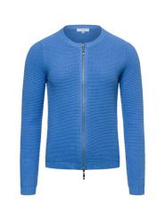 Lund Kardigan Kobiety Bawełna niebieski, XS. Niebieskie kardigany damskie Lund, xs, bez wzorów, z bawełny, bez kołnierzyka. Za 299.95 zł.