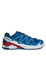 Salomon Trekkingi Examotion L47964700 Granatowy. Niebieskie trekkingi męskie Salomon, z materiału, bez zapięcia. Za 549.99 zł.