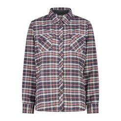 Koszula damska turystyczne CMP 32T1486. Czerwone koszule damskie CMP, m, bez wzorów, sportowe, bez kołnierzyka, bez ramiączek. Za 290.50 zł.