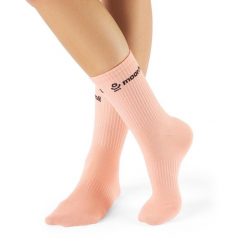 Skarpetki do jogi Moonholi Ideal Grip z naturalnej bawełny. Brązowe skarpetki damskie MOONHOLI, bez wzorów, z bawełny. Za 39.00 zł.