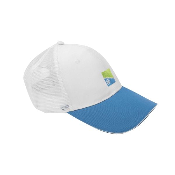 Czapka z siatką Preston. Białe czapki damskie PRESTON INNOVATIONS, na lato, bez wzorów, z bawełny. Za 72.00 zł.