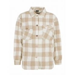 Damska kurtka narciarska Protest PRTOHTA. Brązowe kurtki sportowe damskie Protest, na zimę, bez wzorów, z polaru, bez ramiączek, bez kaptura, narciarskie. Za 464.00 zł.