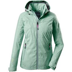 Kurtka damska Killtec - Vojak WMN SOFTSHELL JCKT B. Zielone kurtki sportowe damskie KILLTEC, bez wzorów, z softshellu, bez ramiączek, bez kaptura, trekkingowe. W wyprzedaży za 200.00 zł.