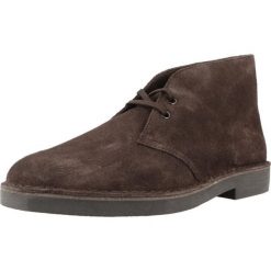 Buty CLARKS DESERT BT EVO Brązowy. Brązowe buty zimowe męskie Clarks, bez wzorów, z tkaniny, bez obcasa, bez zapięcia. Za 580.90 zł.