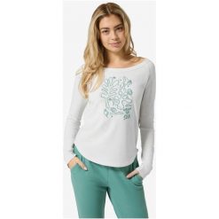 Bluza damska SUPER.NATURAL W Under The Sea Crew. Białe bluzy damskie super.natural, m, bez wzorów, z dzianiny, klasyczne, bez ramiączek, bez kaptura. Za 559.99 zł.
