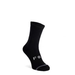 Skarpety rowerowe Fox 8 Defend Sock. Czarne skarpetki damskie FOX, bez wzorów. Za 96.99 zł.