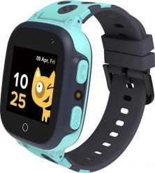Smartwatch Canyon Sandy KW-34 Czarno-niebieski (CNE-KW34BL). Czarne zegarki smartwatch Canyon, bez wzorów. Za 198.01 zł.
