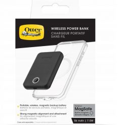 OtterBox Wireless PowerBank -MagSafe 5K MAH (7.5W) USB-C black. Czarne powerbanki Otterbox. Za 144.16 zł.