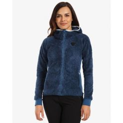 Damska bawełniana bluza z kapturem Kilpi NORKA-W. Niebieskie bluzy damskie Kilpi, l, bez wzorów, z bawełny, sportowe, bez ramiączek, z kapturem. Za 298.12 zł.