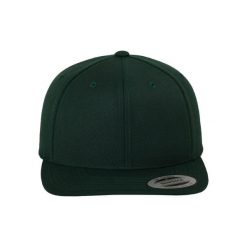 Czapka typu snapback Urban Classics Classic. Zielone czapki damskie Urban Classics, bez wzorów. Za 126.50 zł.