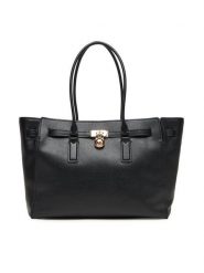 MICHAEL Michael Kors Torebka 30F5GNXT3L Czarny. Czarne shopperki damskie MICHAEL Michael Kors, bez wzorów, ze skóry, bez dodatków. Za 1,259.00 zł.