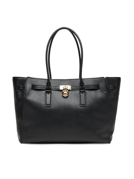 MICHAEL Michael Kors Torebka 30F5GNXT3L Czarny. Czarne shopperki damskie MICHAEL Michael Kors, bez wzorów, ze skóry, bez dodatków. Za 989.99 zł.