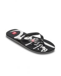 Klapki dla Mężczyzn YG MOLOKAI Czarny. Czarne klapki męskie Quiksilver, bez wzorów, z syntetyku, bez zapięcia. Za 94.99 zł.
