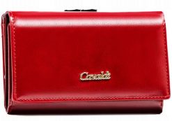 Portfel damski 4U Cavaldi czerwony PX23-20-BL. Czerwone portfele damskie 4U Cavaldi, ze skóry. Za 51.99 zł.
