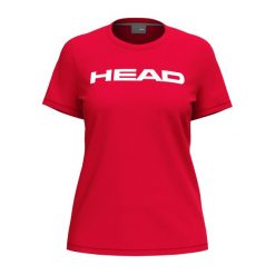 Koszulka damska Head Club Original. Czerwone bluzki damskie Head, xl, bez wzorów, sportowe, bez kołnierzyka, bez ramiączek. W wyprzedaży za 117.00 zł.
