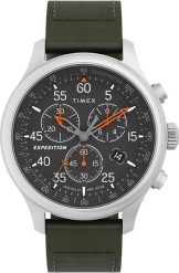 ZEGAREK MĘSKI TIMEX Expedition Field Chronograph 43mm TW4B26700 + BOX. Zegarki męskie Timex, bez wzorów. Za 456.42 zł.
