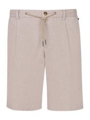 Bugatti Szorty materiałowe 1949-76419C Écru Regular Fit. Szorty męskie Bugatti, bez wzorów, z materiału. Za 319.99 zł.