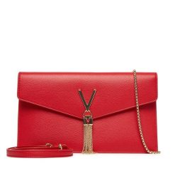 Torebka Valentino. Czerwone torebki do ręki damskie Valentino, bez wzorów, bez dodatków. Za 439.99 zł.