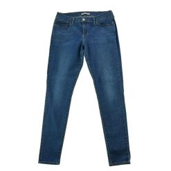 Second life - Levi Strauss jeansy damskie 710 super skinny - Jak nowy. Niebieskie jeansy damskie Levi's®, bez wzorów, z denimu, eleganckie. Za 114.98 zł.