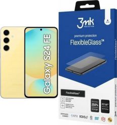 Smartfon Samsung Galaxy S24 FE 5G 8/128GB Żółty (SM-S721BZYDEUE) + FlexibleGlass. Żółte smartfony SAMSUNG. Za 2,004.00 zł.