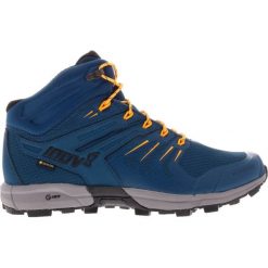 Buty turystyczne męskie Inov-8 Roclite G 345 GTX V2. Niebieskie buty zimowe męskie Inov-8, bez wzorów, bez obcasa, bez zapięcia. Za 838.85 zł.