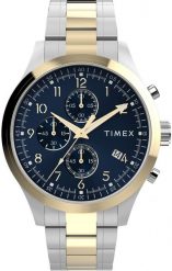 Zegarek męski Timex TW2Y01500 srebrny. Szare zegarki męskie Timex, bez wzorów, srebrne. Za 1,057.52 zł.