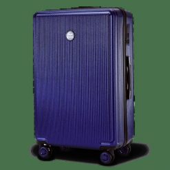 Walizka duża Wings PC African Eagle 2.0 28'' DARK BLUE. Niebieskie walizki damskie Wings, bez wzorów, z materiału, duże. Za 289.90 zł.