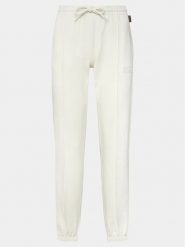 Napapijri Spodnie dresowe Iaato NP0A4HOA Écru Regular Fit. Spodnie dresowe damskie Napapijri, bez wzorów, z bawełny. Za 249.99 zł.