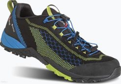 Buty trekkingowe męskie Kayland Alpha Knit GTX czarno-niebieskie r. 42. Czarne trekkingi męskie Kayland, bez zapięcia. Za 644.77 zł.
