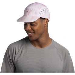 Czapka z daszkiem BUFF COOLNET® UV PACK SPEED CAP ORISA AZALEA. Czerwone czapki damskie Buff, bez wzorów, sportowe. Za 196.79 zł.