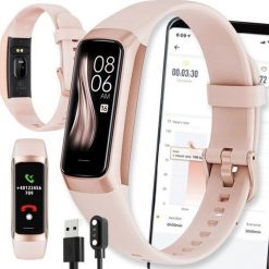 Smartband Active Band SMARTWATCH WATCH ZEGAREK ZŁOTY C60 Opaska FIT SMARTBAND Pulsometr iOS ANDROID AMOLED PULS. Żółte smartbandy Active Band, bez wzorów. Za 118.99 zł.