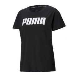 Damska Koszulka Z Logo Rtg. Czarne bluzki damskie Puma, s, bez wzorów, sportowe, bez kołnierzyka, bez ramiączek. Za 131.99 zł.