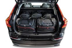 Torby Do Bagażnika Volvo Xc60 2017+ 5Szt Kjust. Czarne torby podróżne damskie KJUST, bez wzorów, z kauczuku. Za 1,517.00 zł.