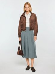 Spódnica damska midi plisowana szara akira 902. Szare spódnice damskie BIG STAR, l, bez wzorów, z tkaniny, retro, midi. Za 229.99 zł.