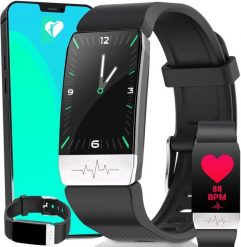 Smartwatch zegarek sportowy z monitorem zdrowia snu wodoodporny BT + paski Smartwatch zegarek sportowy z monitorem zdrowia snu wodoodporny BT + paski. Zegarki smartwatch Retoo, bez wzorów. Za 171.55 zł.