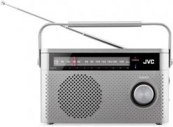 Radio JVC JVC Przenośne radio RA-E315G szary. Szare radia Jvc. Za 141.25 zł.