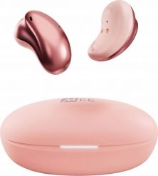 Słuchawki MEE audio MEE Audio Pebbles SĹuchawki bezprzewodowe true wireless z Bluetooth 5.3, wodoodporne z normÄ IPX4 (douszne) - Róşowe zĹoto. Słuchawki bezprzewodowe Mee Audio. Za 174.99 zł.