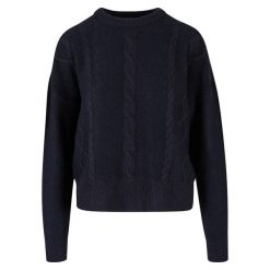 Bluza damska Urban Classics Cabel. Czarne bluzy damskie Urban Classics, bez wzorów, bez ramiączek, bez kaptura. Za 214.00 zł.