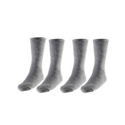 Męskie Skarpety Termiczne - 4 Pary - Średni Szary. Szare skarpety męskie HEAT KEEPER, bez wzorów, z elastanu. W wyprzedaży za 182.06 zł.