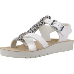 Sandały GEOX J SANDAL COSTAREI GI Biały. Białe sandały męskie Geox, bez wzorów, z syntetyku, bez zapięcia. W wyprzedaży za 155.10 zł.